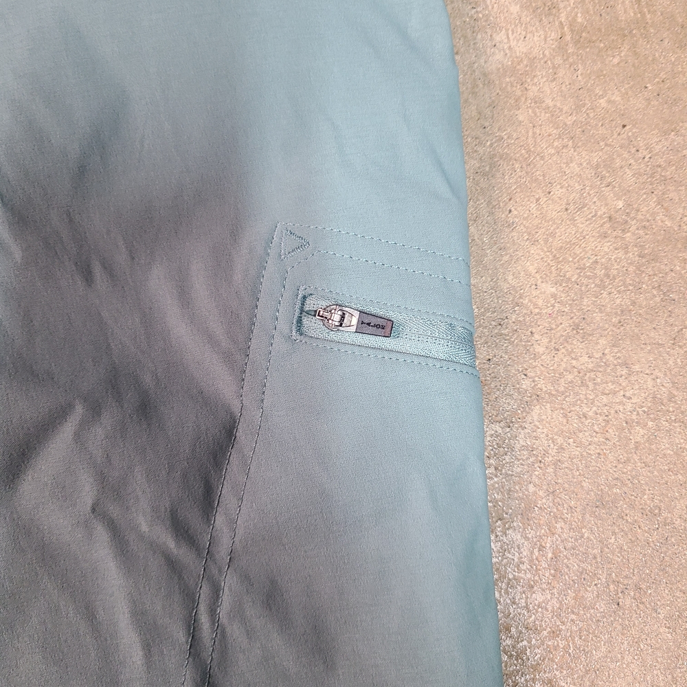 eddie bauer womens guide pro Teal Casual Pants size 8 - Picture 4 of 9